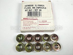 CONJUNTO DE PORCA PARA FILTRO DE AR MOTOR BRANCO B4T 2.8/5.5