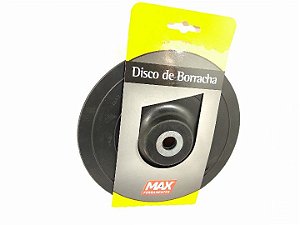 DISCO DE BORRACHA 7'' 177,8MM MAX FERRAMENTAS