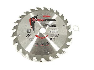DISCO DE SERRA CIRCULAR 24 DENTES 16MM 185[7.1/4'']x20MM