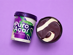 +PURO AÇAÍ COM NINHO 900 ML CX 4 UN
