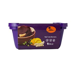 AÇAÍ PANEIRO COM BANANA 1 L CX 12 UN