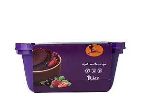 AÇAÍ PANEIRO COM MORANGO 1 L CX 12 UN