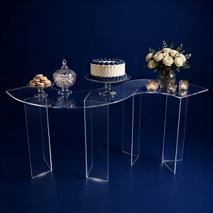 Mesa Sinuosa Compacta