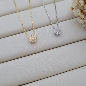 Colar Chuveirinho Banhado