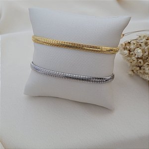 Pulseira Snake 5mm Banhado