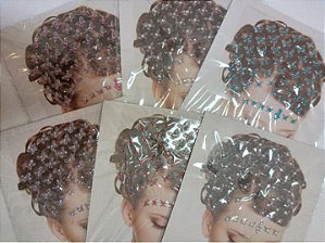 Adesivo bindi cartela strass