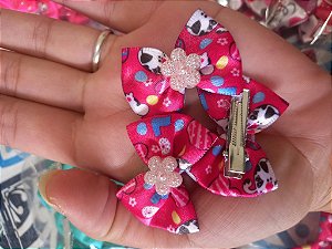 Laço borboleta M bico de pato c/10