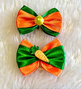 Laco borboleta cenourinha pascoa c/10