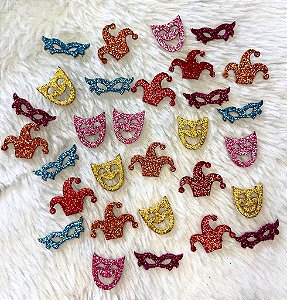 Adesivos carnaval sortidos c/30