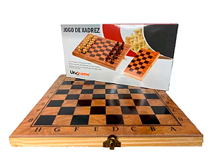 Kit de vinho jogo xadrez com maleta 05 peças. SXQ6603KIT