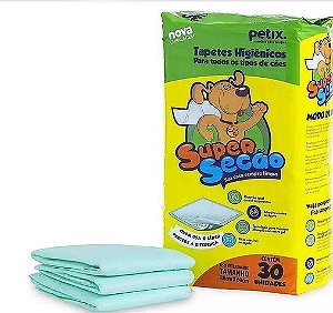 Tapete PET Higiênico Super Premium - 30 Unidades