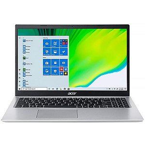 Notebook ACER Aspire 5 A515-56-36UT 15.6" Intel Core i3 3GHz / 4GB RAM / 128GB SSD - Cor Prata