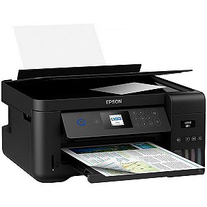 Impressora Multifuncional Epson EcoTank L4160 3 em 1 com Wi-Fi Bivolt - Cor Preta