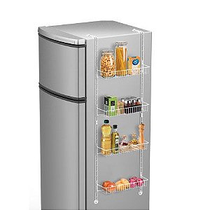 Prateleira modular para Geladeira e Parede Branco ARTHI