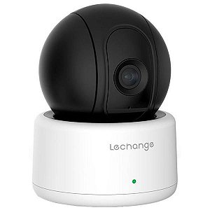 Câmera IP Lechange Ranger IPC-A12P HD com Wi-Fi e Microfone - Cor Preta com Branca