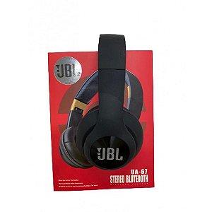 Fone de Ouvido Sem Fio Bluetooth Estéreo JBL Ua-67 - Cor Preto