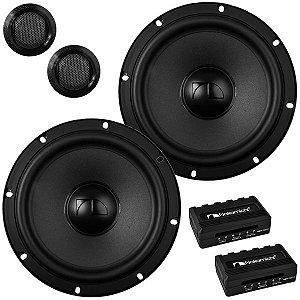 Alto-Falante 6.5 Nakamichi NSA-CS1711 2 Vias 65 Watts RMS - Cor Preto