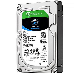 HD Interno para Sistema de Vigilância SEAGATE 8TB 3.5" SkyHawk Surveillance ST8000VE001 7200 rpm