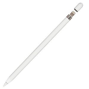 Caneta Apple Pencil 1st Generation A1603 MKOC2AM Bluetooth com Conector Lightning - Cor Branca