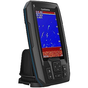 Sonar para Pesca Garmin Striker Plus 4 com Transdutor 010-1870-01 4.3” e GPS - Cor Preto