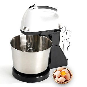 Misturador para Massa Stand Liquidificador Tigela Batedor de 07 Velocidades 220V