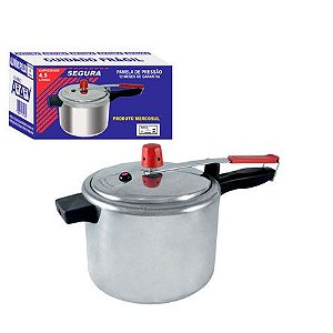 Panela de Pressão Polida 4,5 Litros