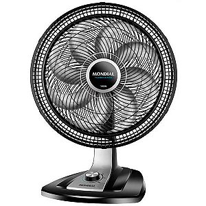 Ventilador Mondial VTX-40-8P 40 cm com 08 Pás 140 Watts 220V ~ 50 / 60 Hz - Cor Preto com Prata