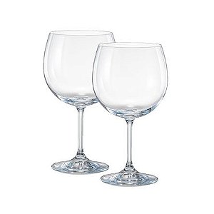 Jogo de Taças de Cristal Gin Anna Bohemia 600ml com 02 Peças FULL FIT