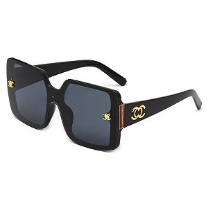 Óculos de Sol Luxury Brand Fashion Moda Retrô Quadrado UV400 FEMININO