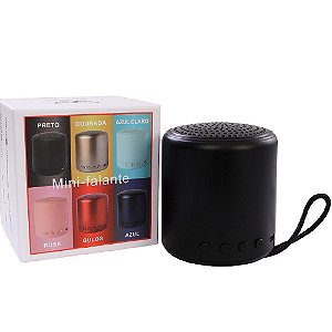 Caixa de Som Colorida Bluetooth TF Auxiliar Altomex AL-6889