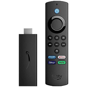 Adaptador para Streaming Amazon Fire TV Stick Lite S3L46N Full HD com Wi-Fi HDMI - Cor Preto