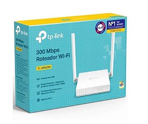 Roteador TP-LINK 300Mbps com 2 Antenas TL-WR829N Branco