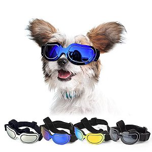PET - Óculos de Sol para Cães de Estimação de Ciclismo ao Ar Livre Ajustável