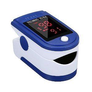 Oxímetro de Oxigênio do Sangue Monitor de Pulso Desarmímetro Portátil - Cor Branco