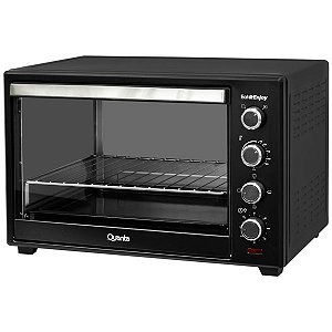 Forno Elétrico Quanta QTFEC60 de 60 Litros 2.000 Watts 220V ~ 50 / 60 Hz - Cor Preto