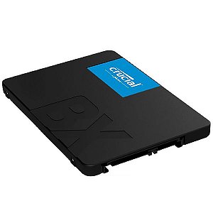 SSD de 480GB Crucial BX500 CT480BX500SSD1 540 MB / S de Leitura - Cor Preto