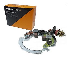 Kit Motor de Arranque Suporte e Escovas Moto CBX/NX/FAZER MAGNETRON