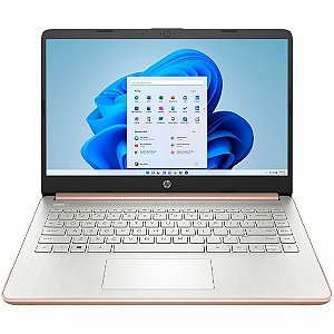 Notebook HP 14-dq0034dx 14" Intel Celeron N4020 de 1.1GHz 4GB RAM / 64GB eMMC Rosa