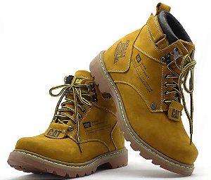 BOTA CATERPILLAR COURO PREMIUM MASCULINO – Shoeshoes