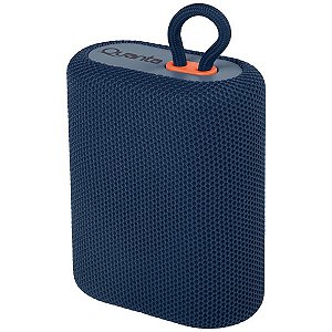 Caixa de Som Speaker Quanta QTSPB64 5 watts com Bluetooth e Rádio FM Azul