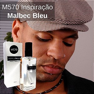 Perfume Contratipo Masculino M570 65ml Inspirado em Malbec Bleu