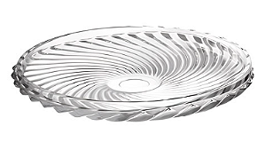 Centro de Mesa de Cristal Moglia Raso 31cm ETILUX