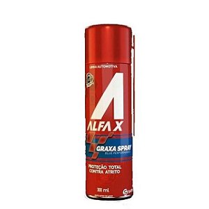 Graxa para Moto Litio Spray 300ml ALFA X