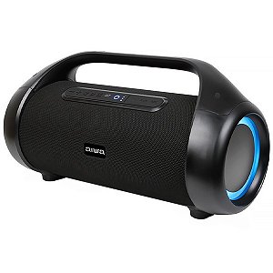 Caixa de Som Speaker Aiwa AW-S1000BT 90 Watts RMS com Bluetooth e Auxiliar Preto
