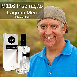 Perfume Contratipo Masculino M116 65ml Inspirado em Laguna Men Salvador Dali