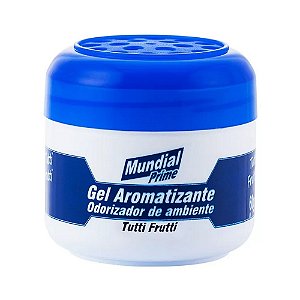 Aromatizante Gel para Automóveis e Ambientes Tutti Frutti 60g MUNDIAL PRIME
