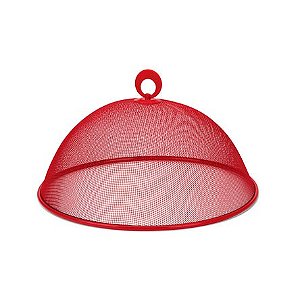 Tela Protetora Cozinha 30cm Vermelho ETILUX