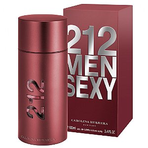 Perfume Masculino CAROLINA HERRERA 212 Sexy Men Eau de Toilette 100ml