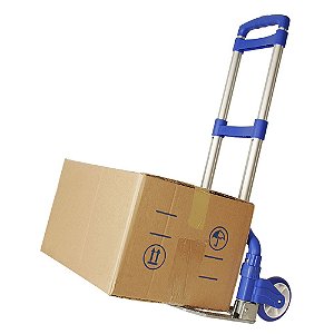 Carrinho Multiuso Dobrável até 75kg WESTERN Azul