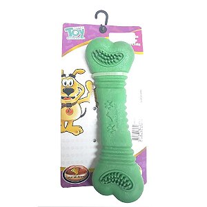 PET - Brinquedo para Cachorro Modelo Osso Verde Grande